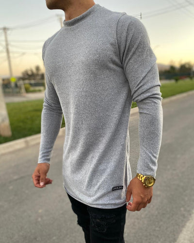 Long Sweater Gray