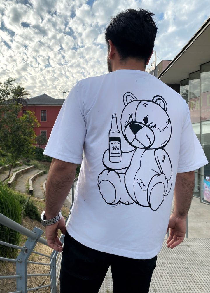 Polera Overzide Oso Bandido