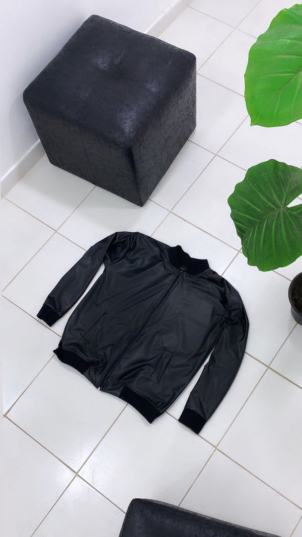 Jacket Latex Black