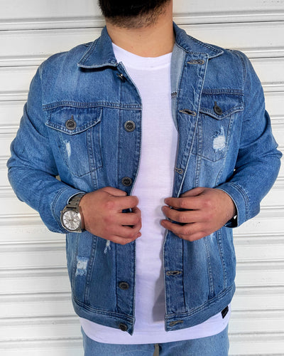 Jacket Denim Blue