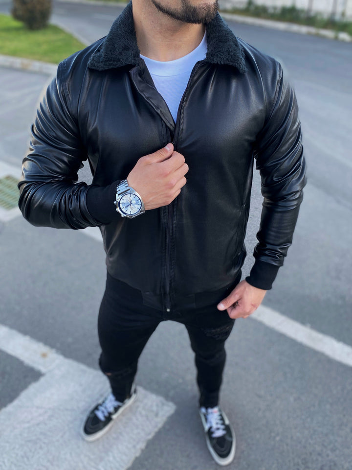 Jacket Black Latex